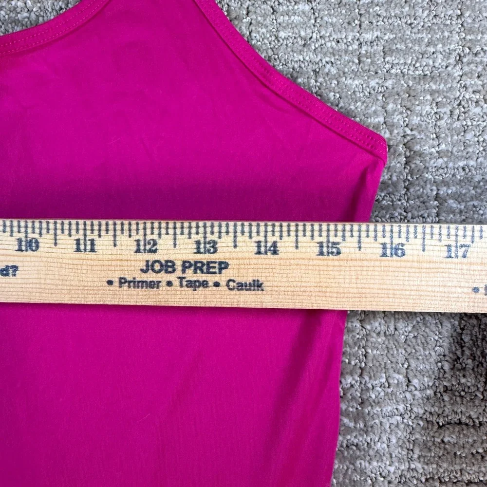 Nike Womens Tank Top Racerback Adjustable Strap No Size Pink Performance Gym